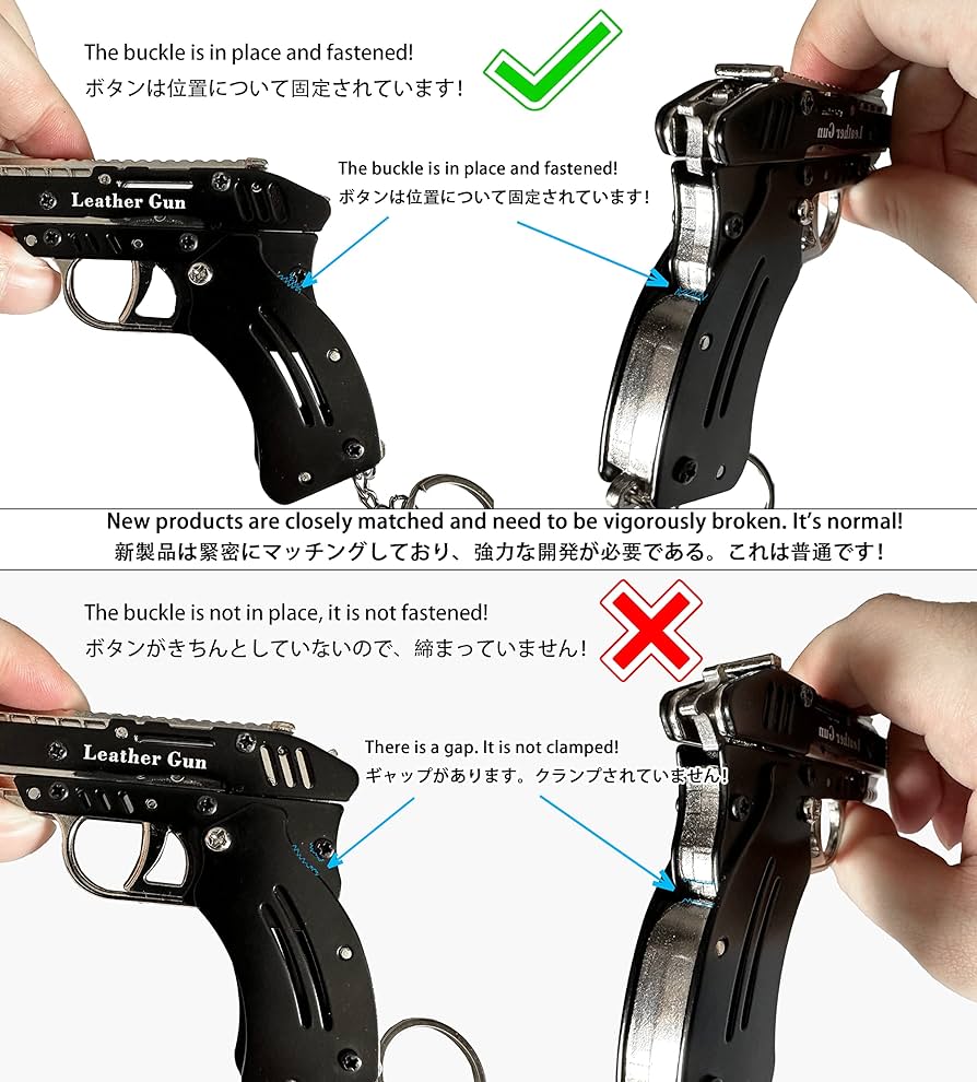 Smith & Wesson トイガン キーホルダー ミニガンモデルキーホルダースミス M500 モデルジュエリー武器